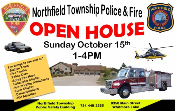 Flyer   Police and fire open house